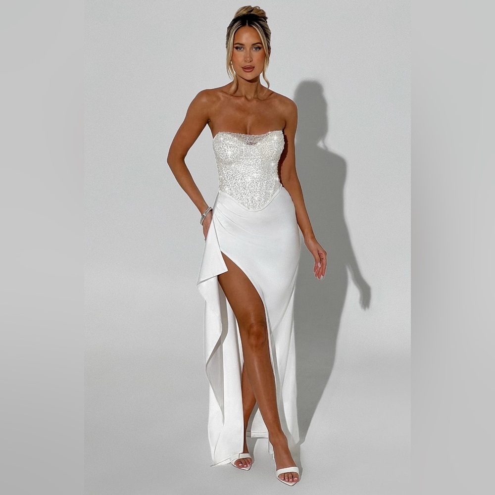 Babyboo Emrielle Maxi Dress- Ivory